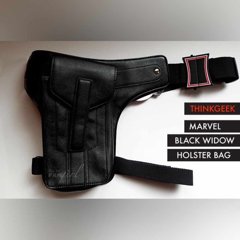 ThinkGeek Black Widow Hip Bag